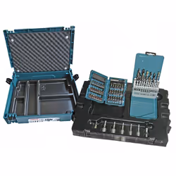 Jeu de forets et de tournevis Makita B-53908; 62 unités