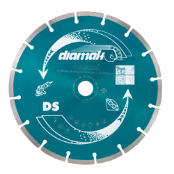 Makita D-61123, Lame diamant à rebord segmenté, 2,22 cm, 11,5 cm, 7 mm
