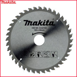Lame de scie pour aluminium Makita; 185x2,2x30,0 mm; Z40; 5°