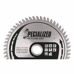 Lame de scie pour aluminium Makita; 165x2x20,0 mm; Z56; -3°