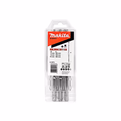 Coffret de 3 Forets SDS-Plus Nemesis II MAKITA - B-59075 - Jeu (3 pcs) de forets à béton SDS+ NEMESIS II : 6/8/10x160 mm - Pr ...