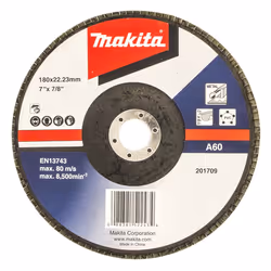 Makita D-63476 accessoire pour meuleuse d'angle Disque abrasif