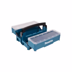 Description générale Cette caisse à outils pliable MAKPAC de Makita est conçue pour ranger et transporter efficacement vos ou ...