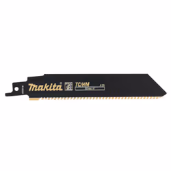 Makita B-55572-10, Lames de scie sabre, Fonte, Acier, Bois, Carbone tungstène (TC), Noir, 15,2 cm, 10 pièce(s)