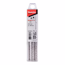 Makita B-63264, Marteau perforateur, 6 mm, 165 mm, Béton, 10 cm, SDS Plus