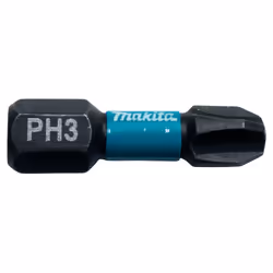 Makita B-63622, 2 pièce(s), Phillips, PH 3, Acier, 25 mm