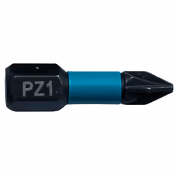 Makita B-63638, 2 pièce(s), Cruciforme, PZ 1, Acier, 25 mm