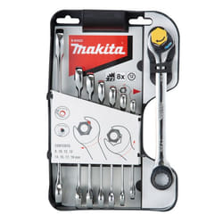 Clé à cliquet Makita; 8 unités