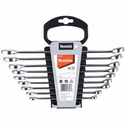 Ensemble de clés à anneau Makita B-65539; 9 unités
