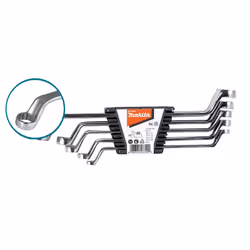Ensemble de clés à anneau Makita B-65551; 5 unités