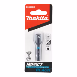 Makita B-66868, Tige hexagonale, 25,4 / 4 mm (1 / 4"), 9,53 mm (0.375"), 1 pièce(s), 50 mm