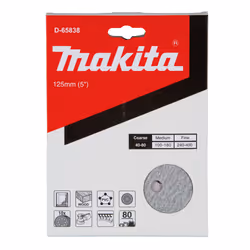 Makita D-65838 fourniture de ponçage et de meulage rotatif Bois Disque de ponçage - Vue supplémentaire 4