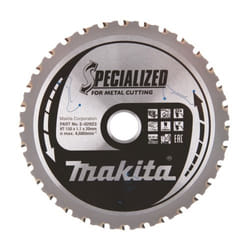 Lame de scie pour le métal Makita Specialized; 150x1,1x20 mm; Z32