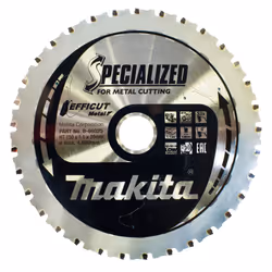 Makita B-69325, Métal, 15 cm, 2 cm, 1,1 mm, 4680 tr/min, 3,3 cm