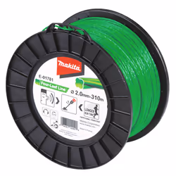 Makita E-01781, Fil de débroussailleuse, Vert, 310 m, 1 pièce(s)