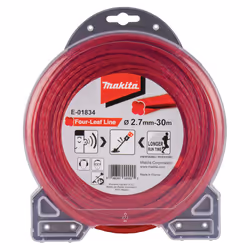 Makita E-01834, Fil de débroussailleuse, Rouge, 30 m, 1 pièce(s)
