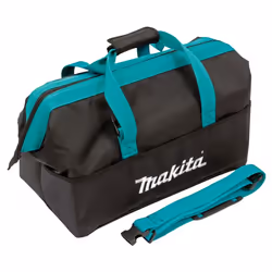 Makita E-02428, Sacoche de transport, Noir, Vert, 16 pochettes, Fermeture à glissière