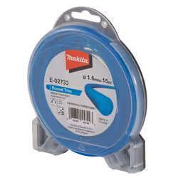 Makita E-02733, Fil de débroussailleuse, Bleu, 15 m, 1 pièce(s), 1,6 mm