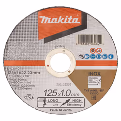 Disque abrasif Makita E-03040; 125x1 mm