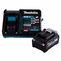 Makita Powerpack XGT, Ensemble de batterie et de chargeur, Lithium-Ion (Li-Ion), 4 Ah, 40 V, Makita, XGT