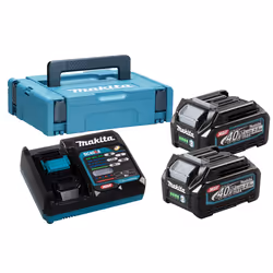 Batterie Makita 191J81-6; XGT; 40 V; 2x2,5 Ah; Li-ion + Chargeur + Valise