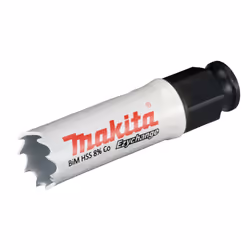 Makita E-03654, Unique, Perceuse, Acier, Aluminium, Plastique, Bois, Acier inoxydable, Blanc, Bimétal, 4,4 cm