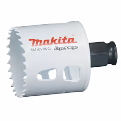 Makita E-03822, Unique, Perceuse, Acier, Aluminium, Plastique, Bois, Acier inoxydable, Blanc, Bimétal, 4,4 cm
