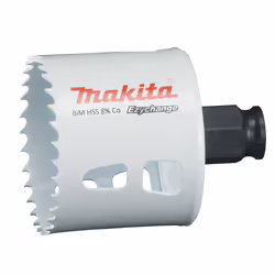 Makita E-03866, Unique, Perceuse, Acier, Aluminium, Plastique, Bois, Acier inoxydable, Blanc, Bimétal, 4,4 cm