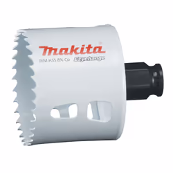 Makita E-03872, Unique, Perceuse, Acier, Aluminium, Plastique, Bois, Acier inoxydable, Blanc, Bimétal, 4,4 cm