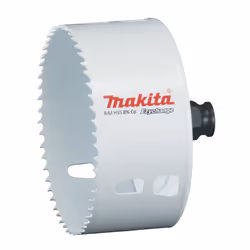 Makita E-03997, Unique, Perceuse, Acier, Aluminium, Plastique, Bois, Acier inoxydable, Blanc, Bimétal, 4,4 cm
