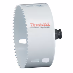 Makita E-04014, Unique, Perceuse, Acier, Aluminium, Plastique, Bois, Acier inoxydable, Blanc, Bimétal, 4,4 cm