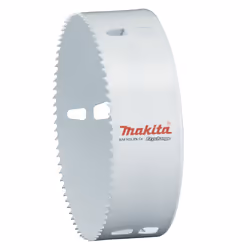Makita E-04064, Unique, Perceuse, Acier, Aluminium, Plastique, Bois, Acier inoxydable, Blanc, Bimétal, 4,4 cm