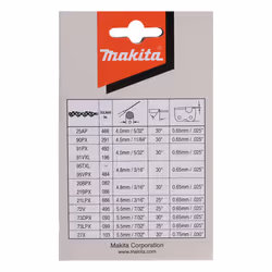 Makita 191H02-6 chaînes de scie de rechange - Vue supplémentaire 4
