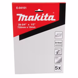 Lame de scie à ruban Makita; 730x13x0,5 mm; 14 TPI; 5 unités