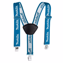 Makita E-05402, Ceinture d'outils avec bretelles, Noir, Bleu, Blanc, 74 cm, 130 cm, 240 g