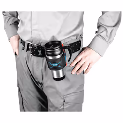 Makita E-05608 thermos 0,4 L Noir, Bleu