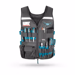 Makita E-05636 veste multi-poches Noir