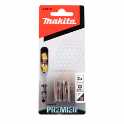 Makita E-03121 embout de tournevis 2 pièce(s)
