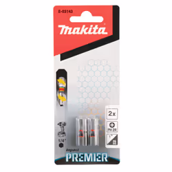 Makita E-03143 embout de tournevis 2 pièce(s)