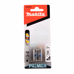 Makita E-03187 embout de tournevis 2 pièce(s)