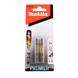 Makita E-03355 embout de tournevis 2 pièce(s)