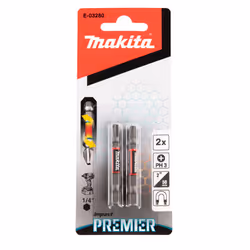 Makita E-03280 embout de tournevis 2 pièce(s)