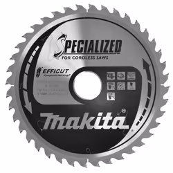 Makita E-12245, Plastique, Bois, 18,5 cm, 3 cm, 8250 tr/min, 1,5 mm, Makita