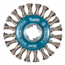Makita D-73352, Brosse de ponçage, 12500 tr/min, Bleu, Multicolore, Rond, 11,5 cm, 1 pièce(s)