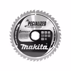 Lame de scie Makita Efficut; 216x1,5x30 mm; Z80; 10°