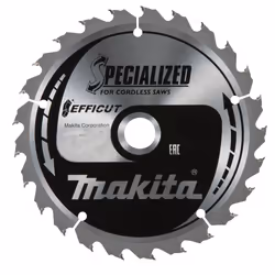 Makita E-08903, Disque de coupe, Moyeu déporté, Bois, Makita, 21,6 cm, 2 mm