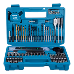 Makita E-10730, Perceuse, Ensemble de forets, Rotation vers la droite, Brique, Métal, Bois, 3, 4, 5, 5.5, 6, 6.5 mm, 3, 4, 5, ...