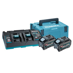 Ensemble d'accessoires Makita 191U13-9; 40 V; 2x5,0 Ah accu.