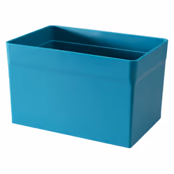 Makita 191X96-7, Boîte de rangement, Turquoise, Rectangulaire, Plastique, Monochromatique, Plastique