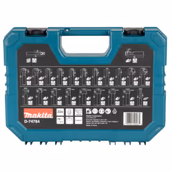 Coffret de forêts pour le bois Makita D-74784; 8 mm; 22 unités